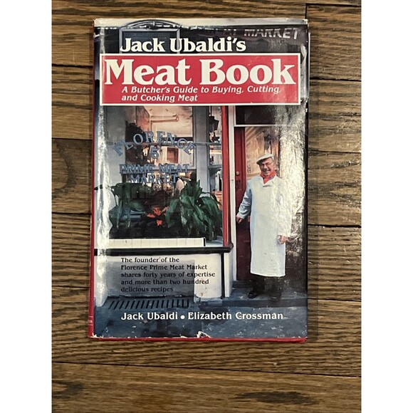 Jack Ubaldi's Meat Book: A Butcher's Guide to Buying Cutting & Cooking Meat HC - Picture 1 of 4